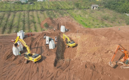 Nỗ lực xuyên Tết trên công trường chống úng ngập Thủ đô