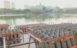 Các trận địa bắn pháo hoa sẵn sàng đón Giao thừa