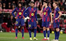 Barcelona mất ngôi đầu La Liga sau vòng 24