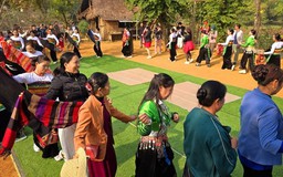 Sắc xuân hội tụ tại Làng Văn hóa - Du lịch các dân tộc Việt Nam