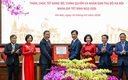 Tổng Bí thư Tô Lâm thăm, chúc Tết Đảng bộ, chính quyền và nhân dân Thủ đô