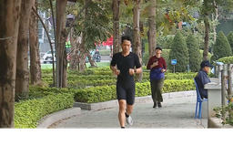 Không gian xanh cho rèn luyện sức khoẻ đầu xuân