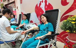 Hiến máu đầu xuân nhân lên hạnh phúc