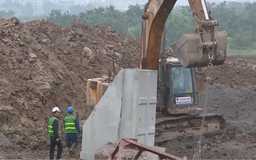Không nghỉ Tết trên công trình hồ Yên Nghĩa 1 và 2