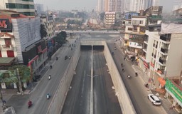 Hầm chui nút giao Giải Phóng - Kim Đồng chuẩn bị thông xe