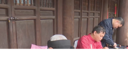 Hội chữ Xuân – Nét đẹp xin chữ đầu năm