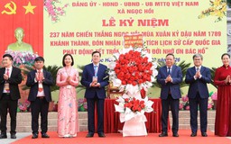 Kỷ niệm 237 năm Chiến thắng Ngọc Hồi và phát động Tết trồng cây