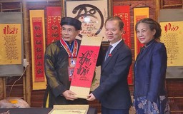 Xin chữ đầu năm - nét đẹp văn hóa truyền thống