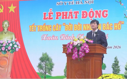 Ngành y tế Hà Nội phát động Tết trồng cây