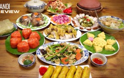 Mâm cỗ Tết lại Làng cổ Đường Lâm | HANOI Review | 22/02/2026