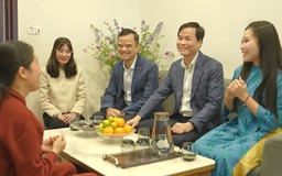 Mùa xuân tại khu nhà ở xã hội Viglacera