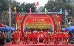 Xã Hát Môn Khai hội đền Hát Môn Xuân Bính Ngọ