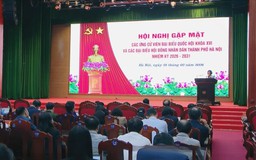 Gặp mặt ứng cử viên đại biểu Quốc hội và HĐND TP. Hà Nội