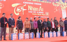 Xã Vật Lại mang yêu thương đến 'Tết Nhân ái - Chợ 0 đồng'