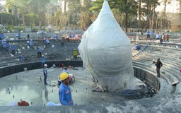 TP.HCM lắp đặt biểu tượng tưởng niệm nạn nhân COVID-19