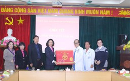 Lãnh đạo Thành phố chúc Tết chùa Kim Liên, Trung tâm 115 Hà Nội