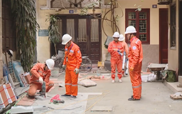 Hạ ngầm lưới điện tại các phường kiểu mẫu
