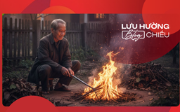 Cuối năm đốt lá sau vườn…