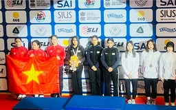 Bắn súng Việt Nam giành huy chương quốc tế đầu tiên năm 2026