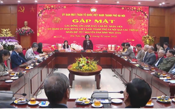 Mặt trận Hà Nội gặp mặt cán bộ, lãnh đạo qua các thời kỳ