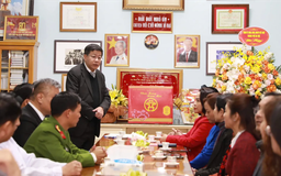 Lãnh đạo thành phố chúc Tết Họ đạo Cao Đài và CAND