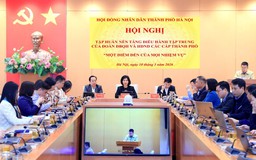 Hà Nội: Tập huấn Nền tảng điều hành tập trung của Đoàn ĐBQH và HĐND các cấp