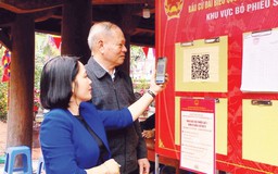 Dữ liệu dân cư số hóa công tác lập danh sách cử tri