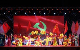 Xã Tiến Thắng tổ chức chương trình nghệ thuật chào mừng bầu cử