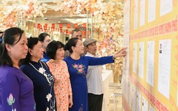 Cử tri hân hoan đón ngày hội lớn