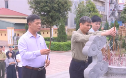 Xã Hồng Vân: Dâng hương nghĩa trang liệt sỹ trước ngày bầu cử