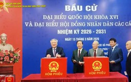 Lãnh đạo Đảng, Chính phủ chung vui ngày hội non sông cùng phường Phúc Lợi