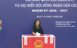 39 khu vực bỏ phiếu phường Bạch Mai thực hiện nhiệm vụ nghiêm túc, đúng quy định