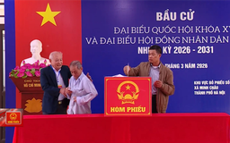 Xã Minh Châu rộn ràng ngày bầu cử