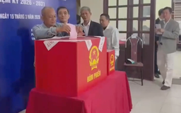 Hơn 50% cử tri phường Đông Ngạc đã tham gia bỏ phiếu