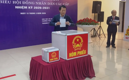 Phường Phú Thượng phấn khởi ngày hội bầu cử