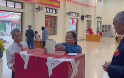 Trên 93% cử tri xã Phúc Sơn đã đi bầu cử