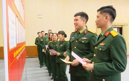 Lan tỏa nét đẹp người chiến sĩ Thủ đô trong ngày bầu cử