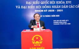 Lá phiếu cử tri - ngày hội đoàn kết toàn dân tộc