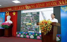 Lấy ý kiến nhân dân về phương án tuyến tỷ lệ 1/500 dự án trục không gian quốc lộ 1A