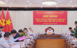 Sẵn sàng ứng phó với sự cố, thiên tai và tìm kiếm, cứu nạn