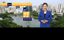 Dự báo thời tiết sáng | 20/03/2026