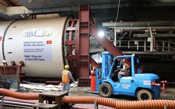 Đẩy nhanh tiến độ khoan hầm dự án Metro Nhổn