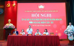 Ứng viên cam kết biến chương trình hành động thành việc làm cụ thể