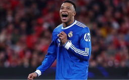 Kylian Mbappe vắng mặt ở buổi tập trước trận đấu với Getafe