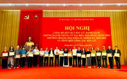 Phường Hoàng Mai tổng kết công tác bầu cử