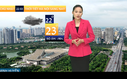 Dự báo thời tiết sáng | 22/03/2026