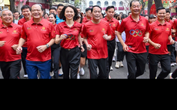 Hơn 17.000 người tham gia Ngày chạy Olympic 2026 vì sức khỏe toàn dân