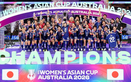 Nhật Bản lần thứ 3 vô địch Asian Cup nữ