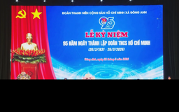 Tuổi trẻ Đông Anh tiếp nối truyền thống 95 năm Đoàn TNCS Hồ Chí Minh