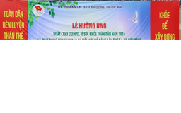 Phường Ngọc Hà hưởng ứng Ngày chạy Olympic vì sức khỏe toàn dân